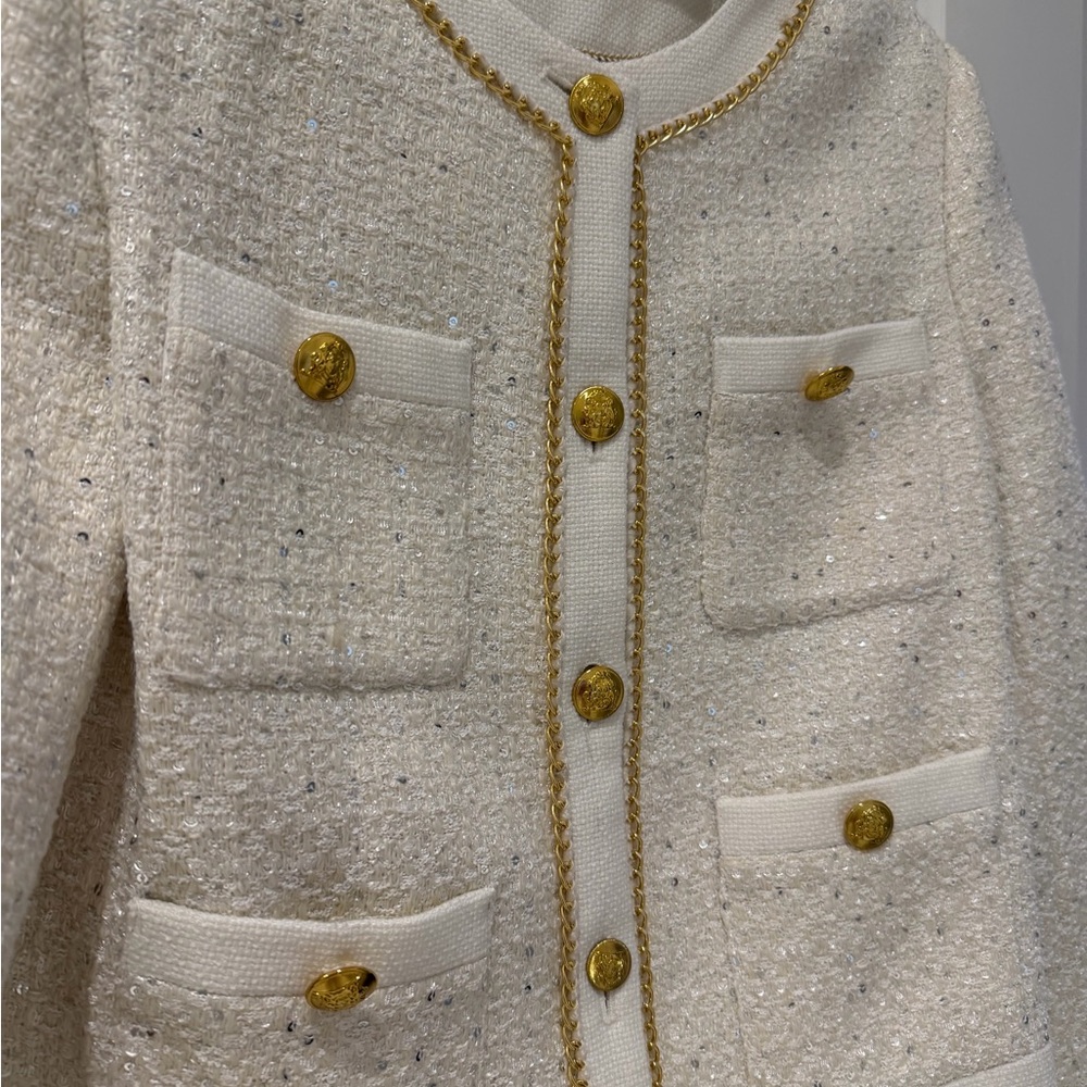NWT Max Simple NYC cropped lady jacket. Size M - Picture 2 of 5